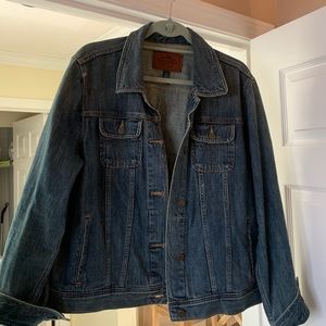 Ralph Lauren Distressed Jean Jacket 1X